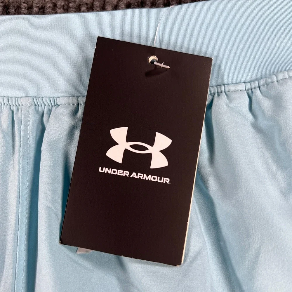 Under Armour Shorts Mens Small Fitted Blue Lined Active Gym Run Lift Casual New